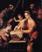 Lavinia Fontana, Holy Family with Saints
